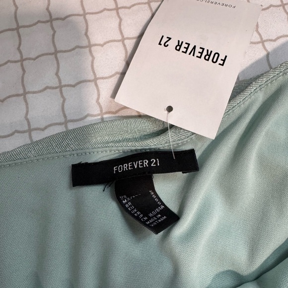 Forever 21 Mint One-Shoulder Dress - Picture 8 of 9